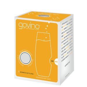 Govino Shatterproof Champagne Flutes Set of 4